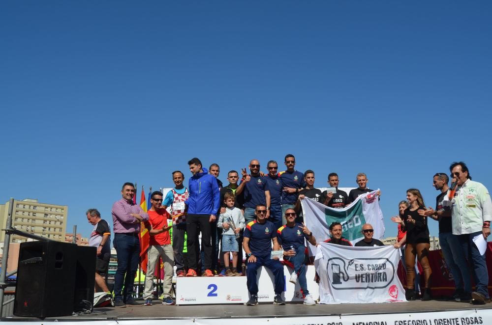 Ganadores de la Media Maratón de Cartagena