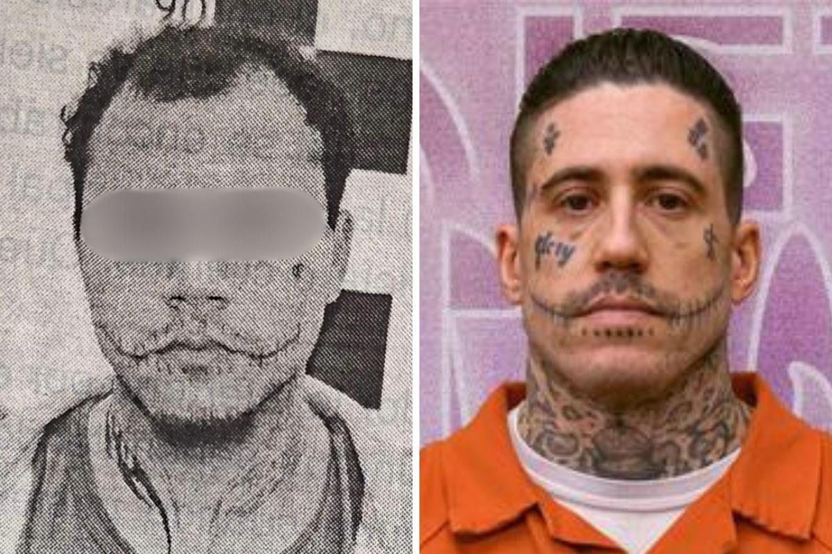 El atracador del banco de San Pedro del Pinatar (i) y el asesino Wade Wilson (d).