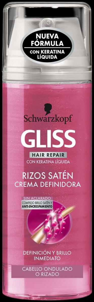 Crema definidora GLISS DE Schwarkopf. (Precio: 7,49 euros)