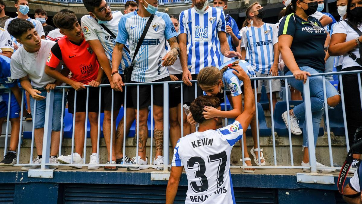 Las imágenes del Málaga CF - Fuenlabrada