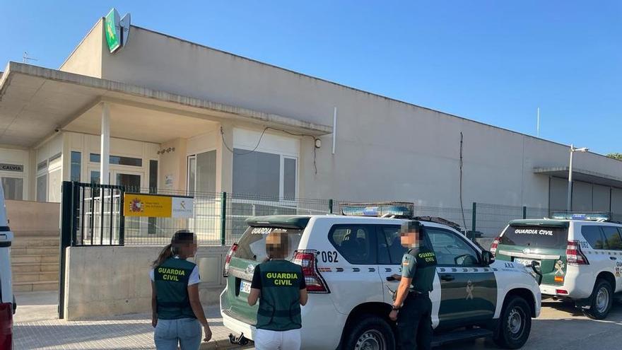 Condenado un guardia civil de Calvià por dar un bofetón a una detenida en el calabozo