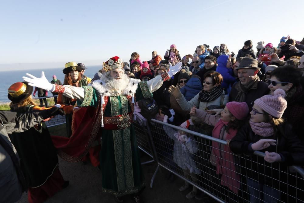 Los Reyes Magos ya están en Gijón