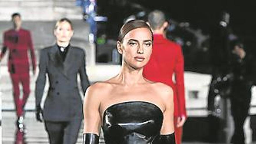 Irina Shayk reaparece en Florencia