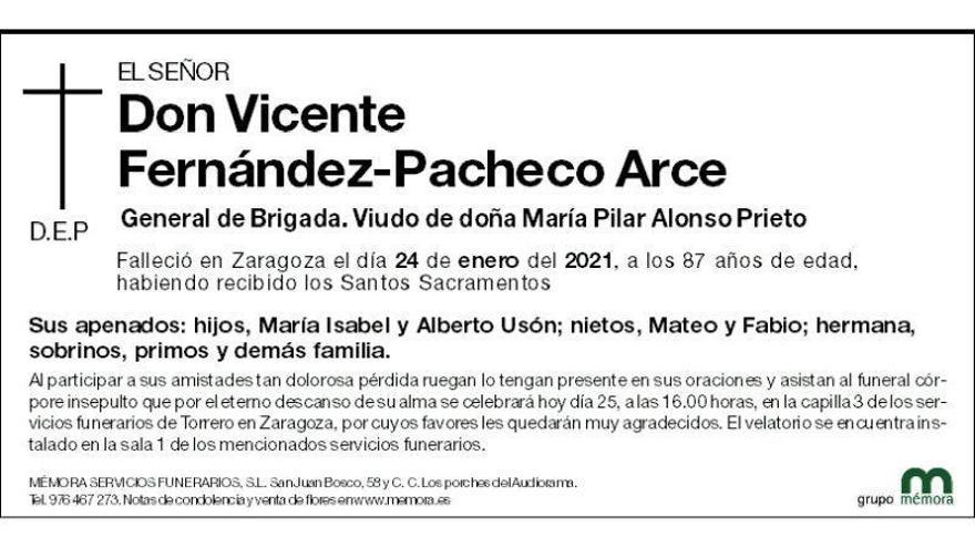 Vicente Fernández-Pacheco Arce