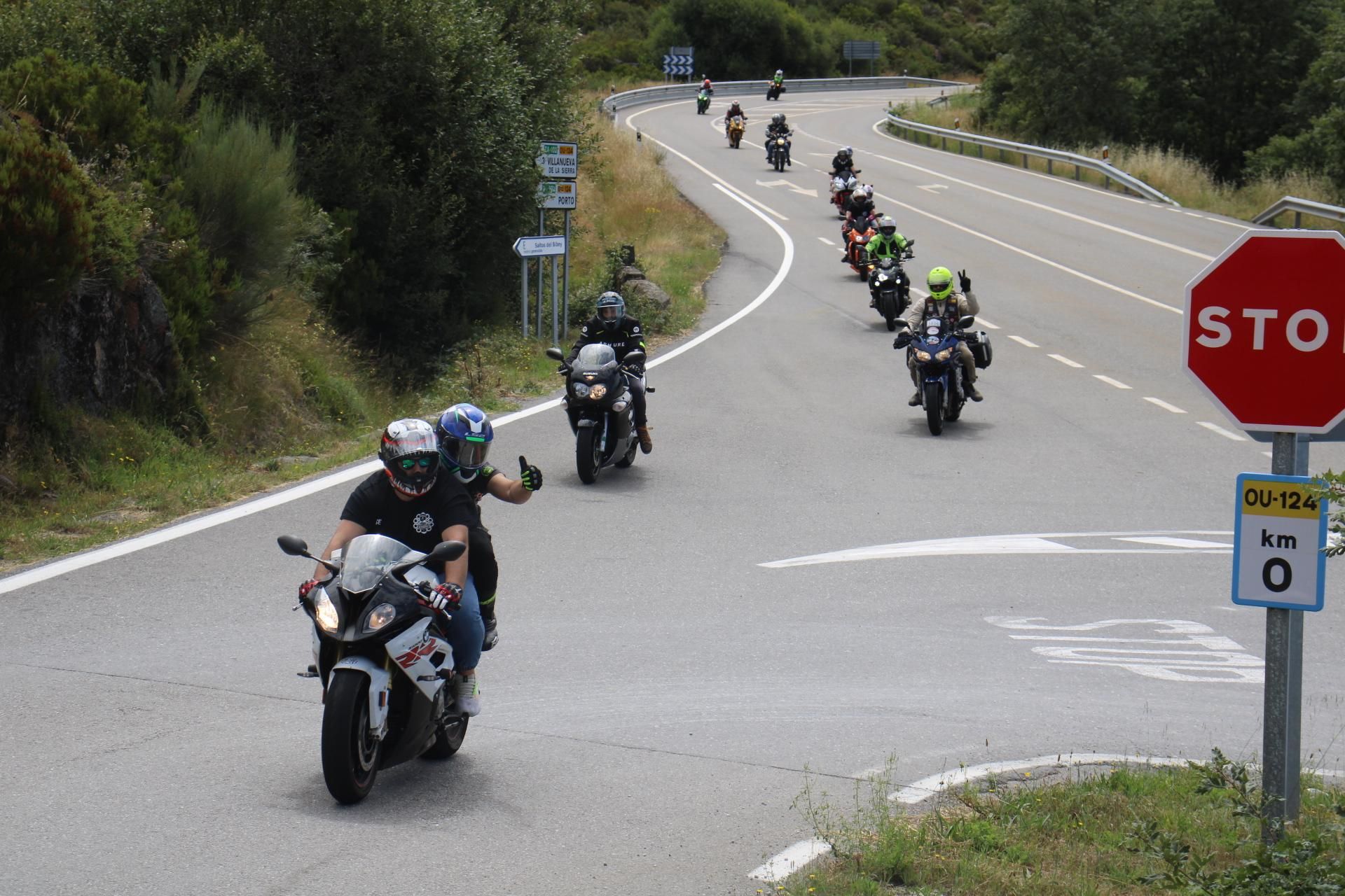 GALERIA| Las motos conquistas la Alta Sanabria