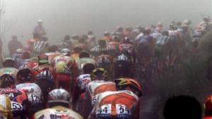 Etapa del Tour a su paso por el Tourmalet, en el 2001.