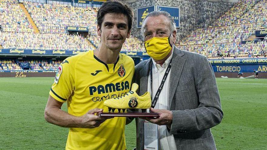 Gerard Moreno, &#039;Bota de Cerámica&#039; en un año para enmarcar en el Villarreal