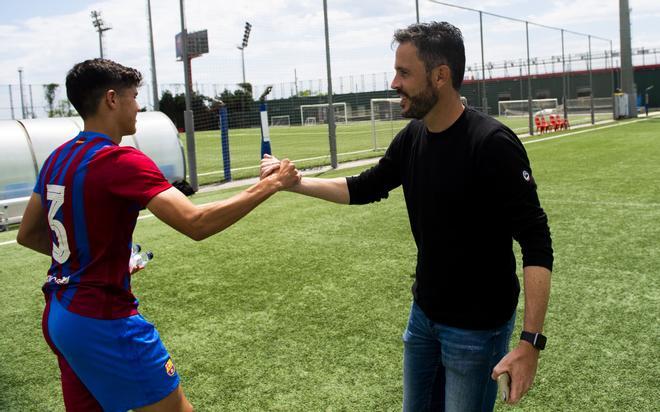 El Cadete B celebró la consecución del título