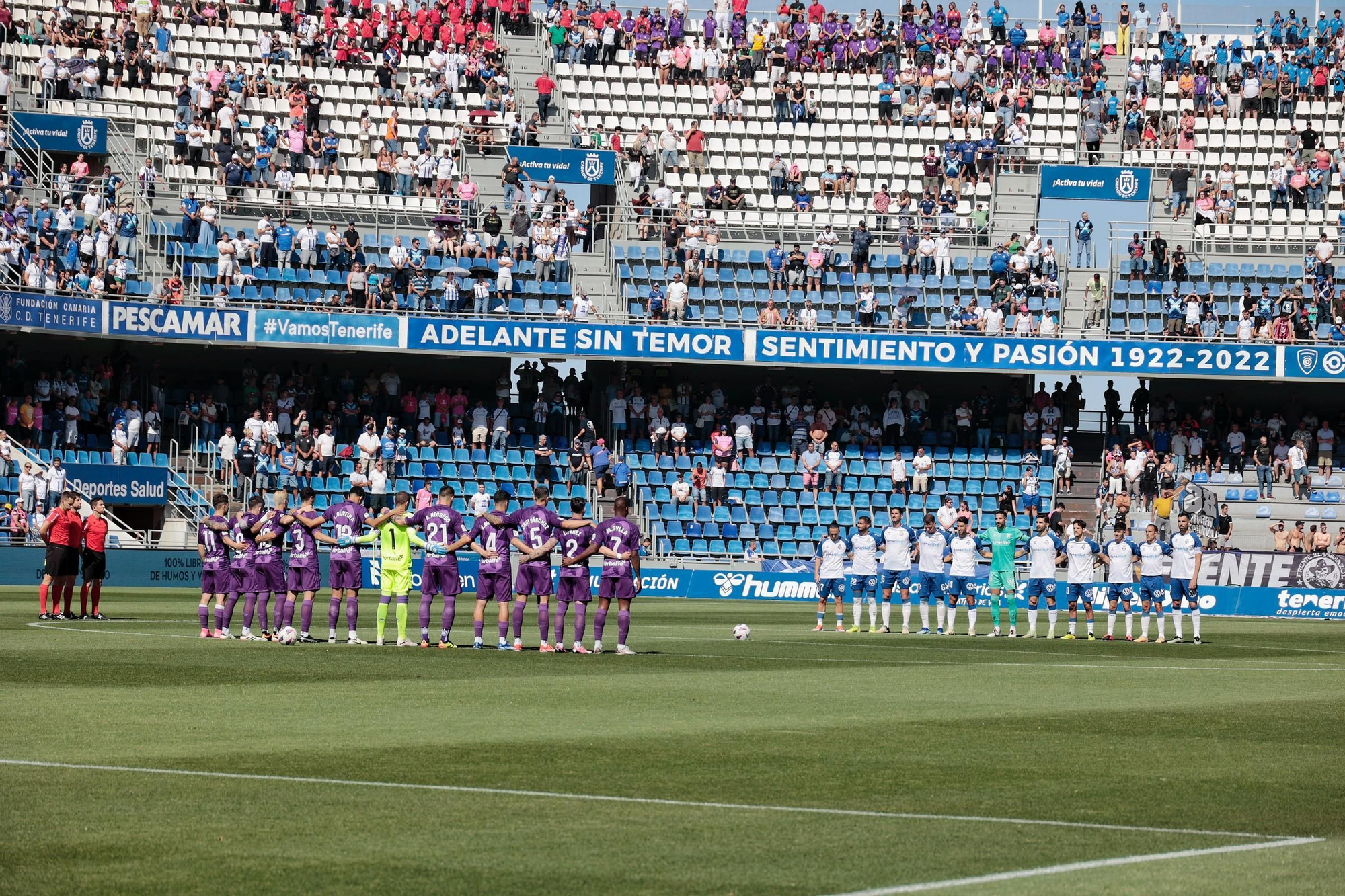 Partido de Liga CD Tenerife-Real Valladolid