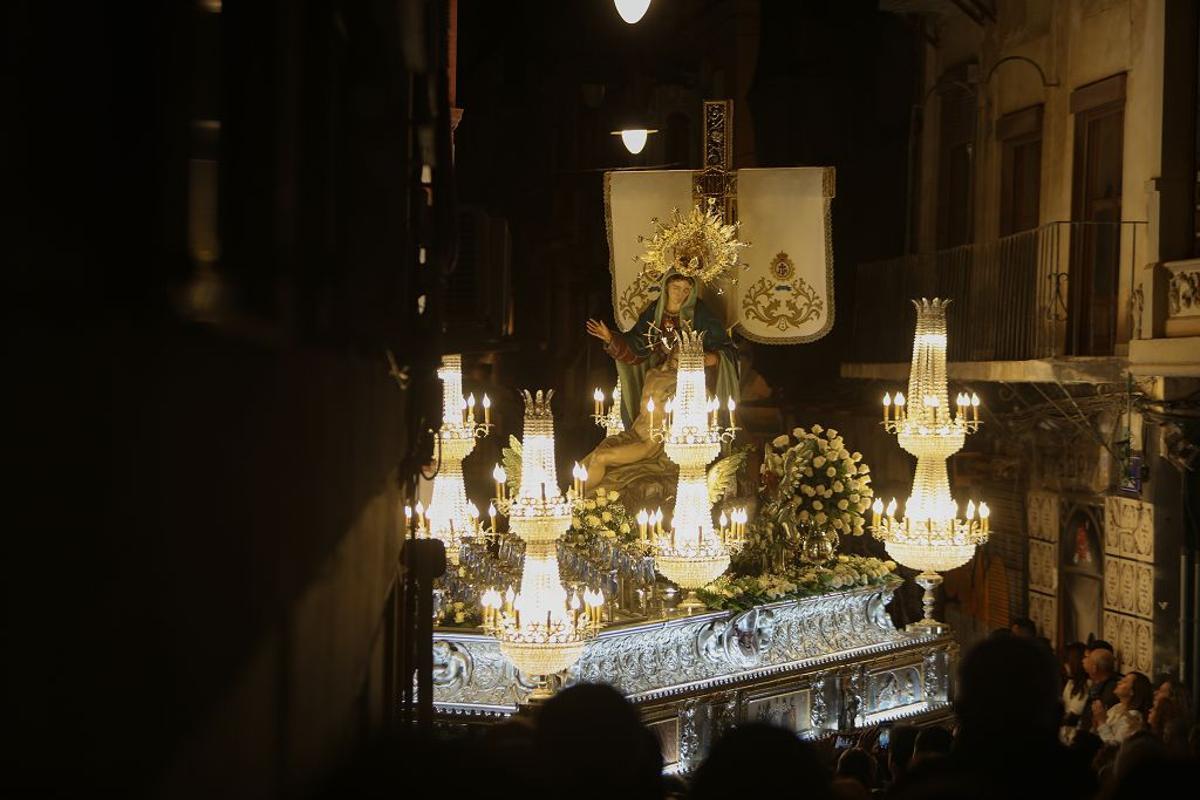 Procesión del Santo Entierro de Cristo en Cartagena