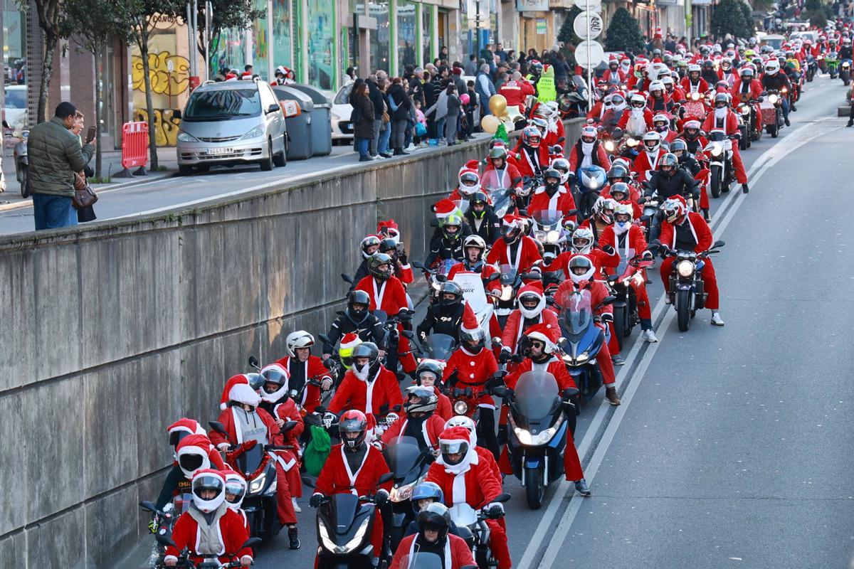 Miles de papanoeles invaden Vigo