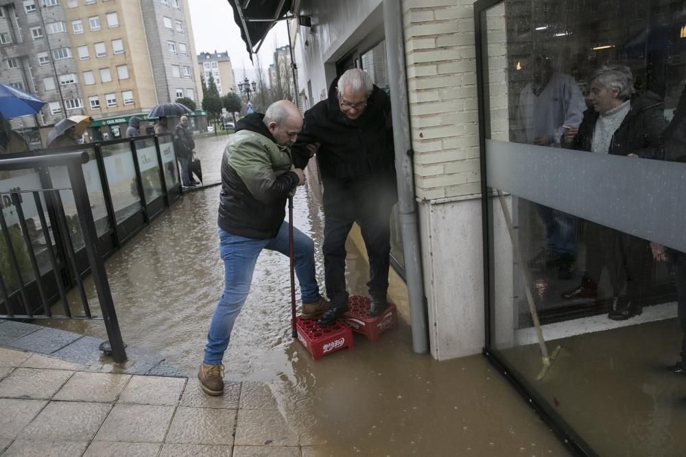 Inundaciones en Oviedo