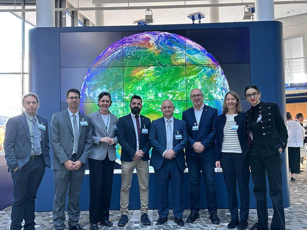 Representantes científicos de la candidatura de España para albergar el dispositivo Ocean Colour.
