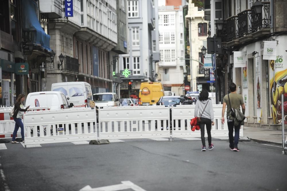 Los trabajos de saneamiento afectarán a la circulación en ambas calles durante un mes.