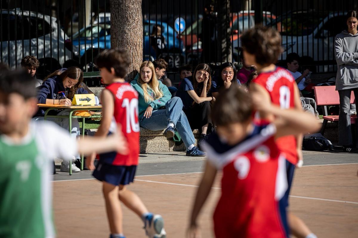 En imágenes | La emoción del baloncesto escolar se vive al máximo en el torneo del Colegio Doctor Azúa