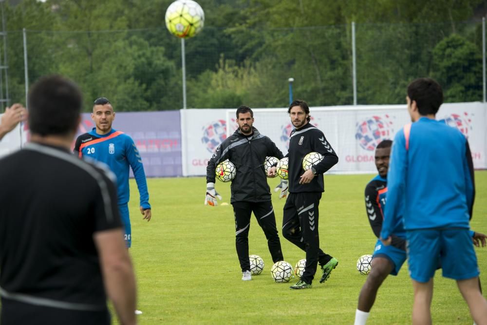 Entrenamiento del Real Oviedo