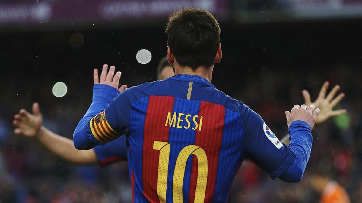 Leo Messi sigue demostrando que sus registros son de otra galaxia