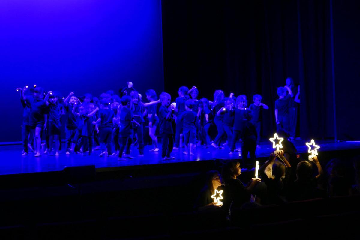 EN IMATGES | L'alumnat de la ZER Empordà presenta el seu projecte 'Origen. Un viatge a la pell de tot el que som’ al Teatre El Jardí