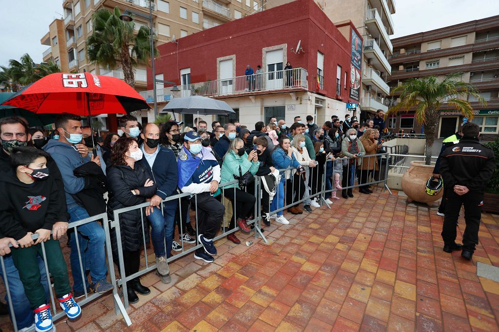 Pedro acosta en el Puerto de Mazarrón