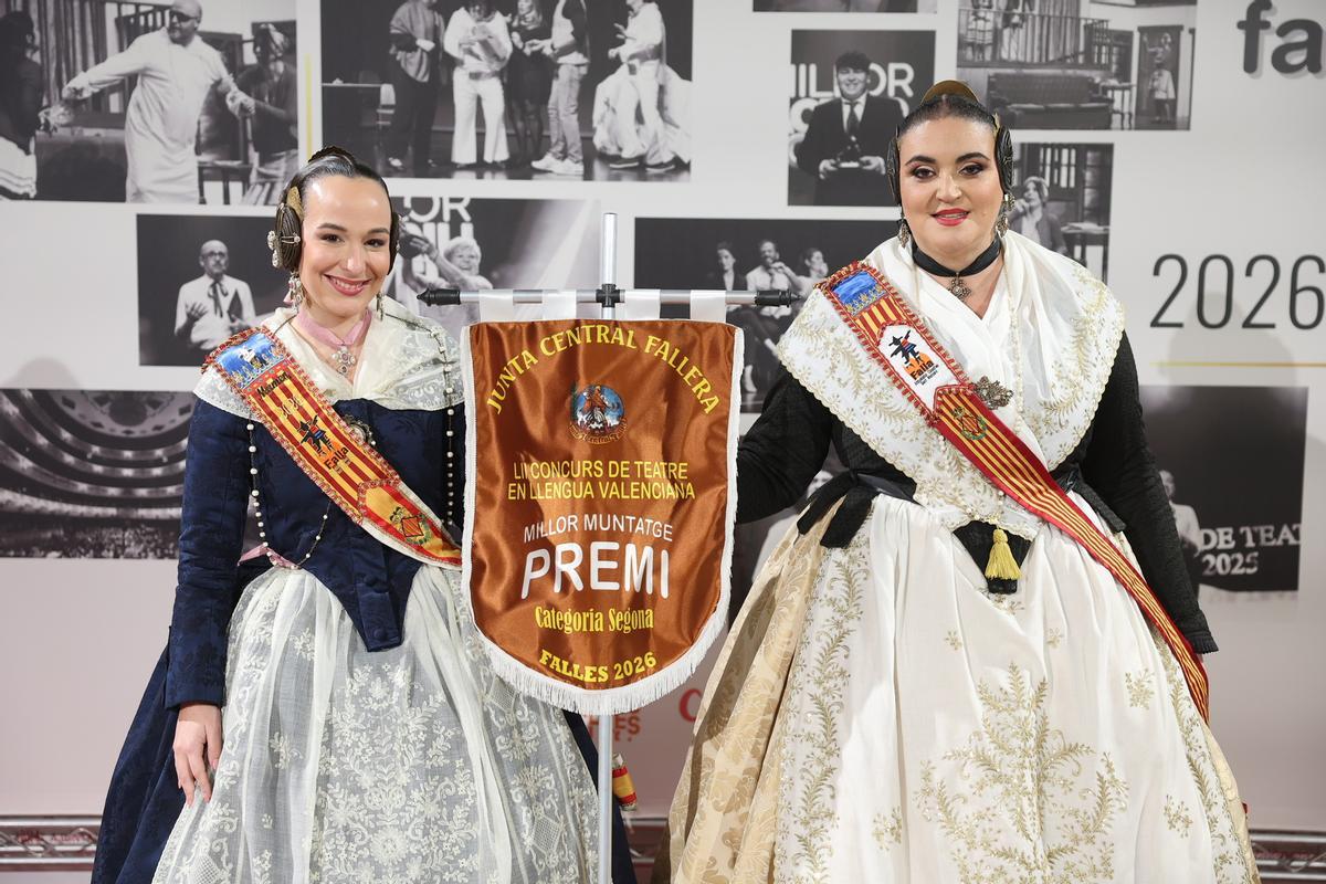 Los ganadores del Teatre Faller 2026 Los ganadores del Teatre Faller 2026
