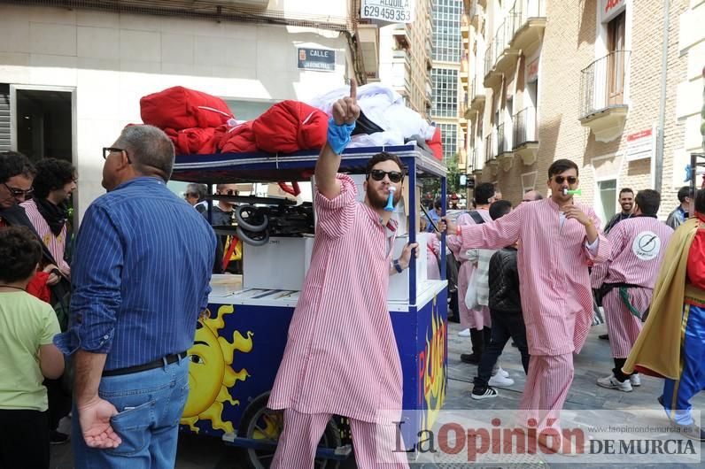 Ambiente sardinero en las calles de Murcia