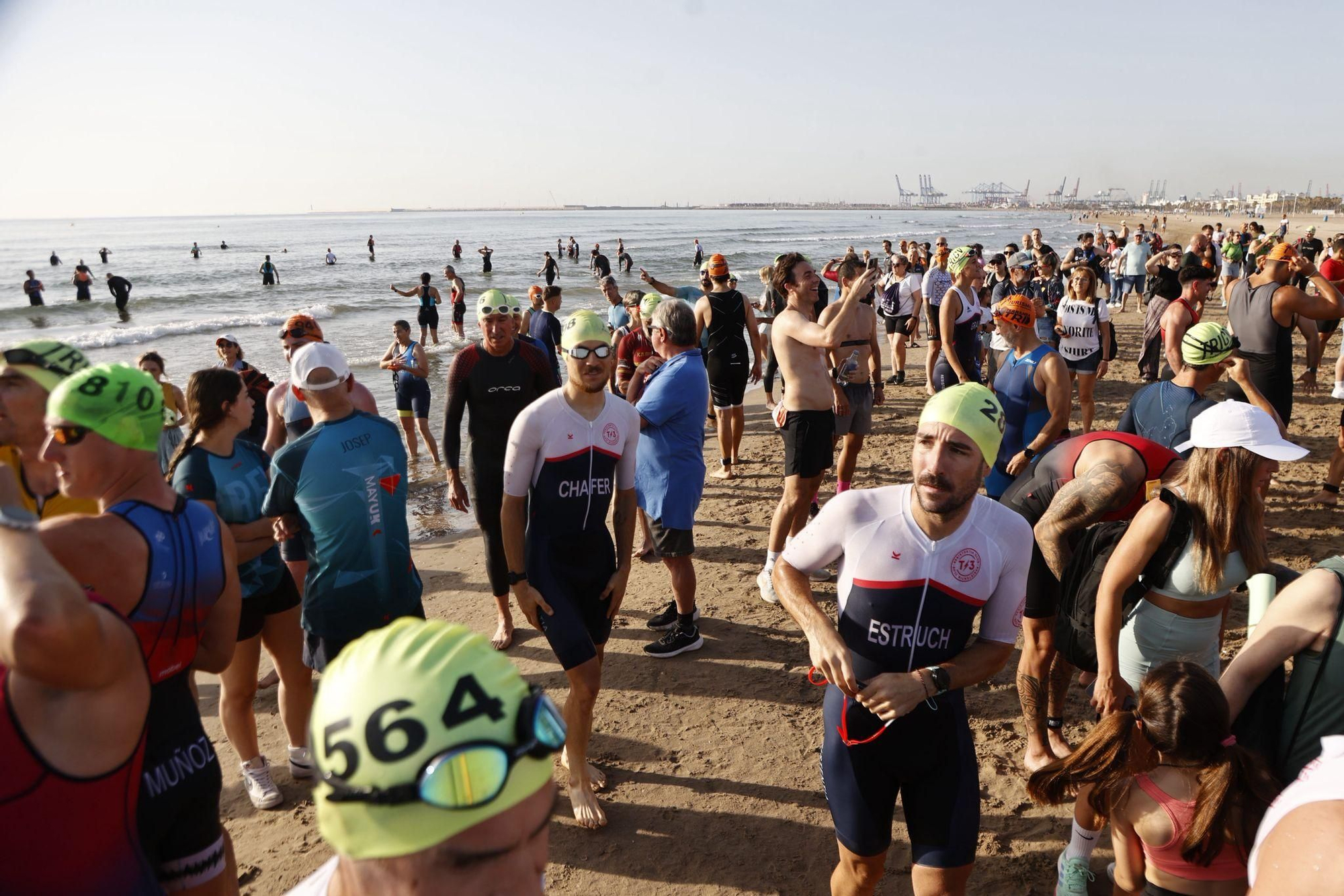 Las mejores imágenes del Mediterránea Triatlón de València