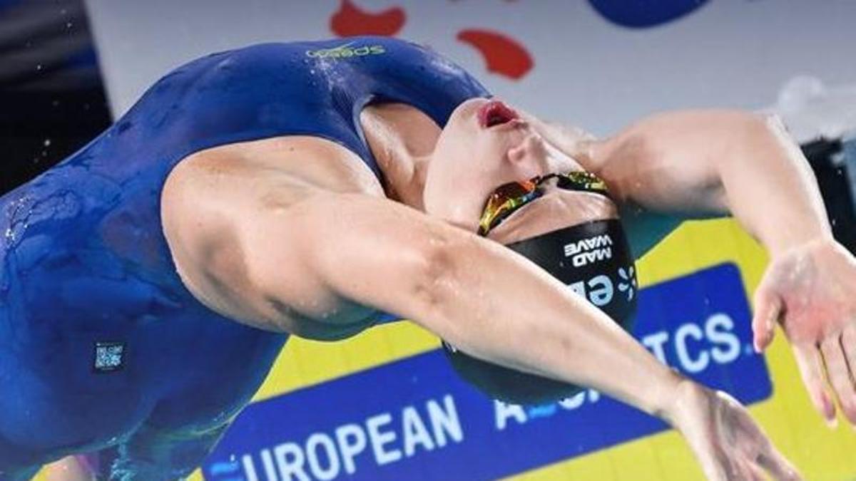 Estella Llum Tonrath se queda a cuatro décimas del podio europeo en los 200 espalda