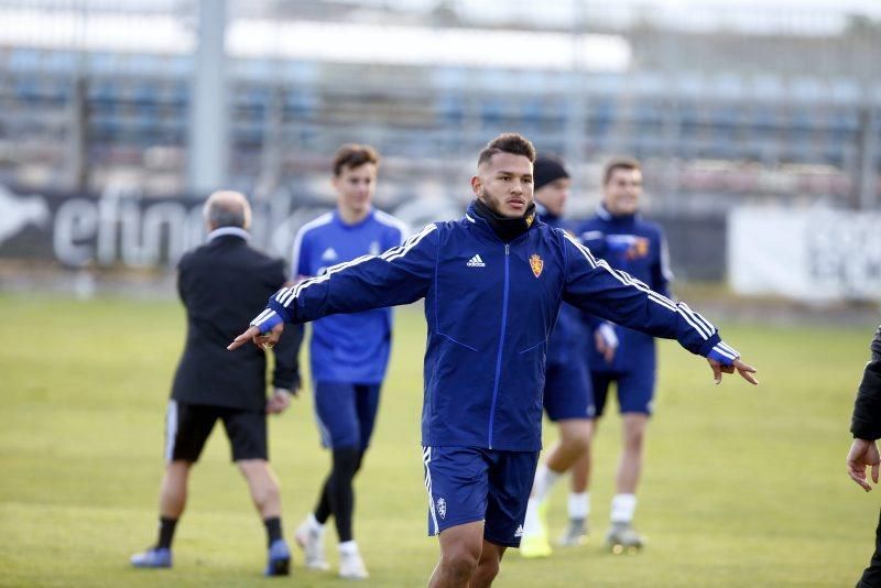 Entrenamiento del 15 de noviembre del Real Zaragoza