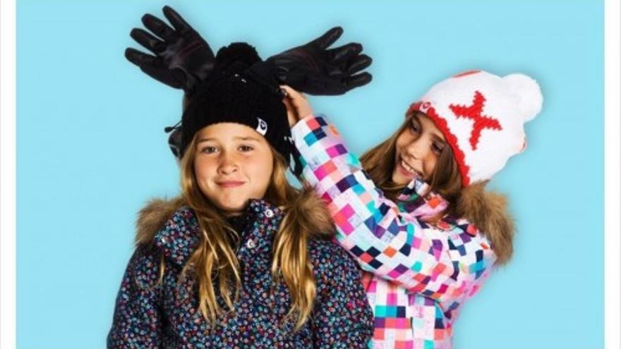 Moda infantil para la nieve