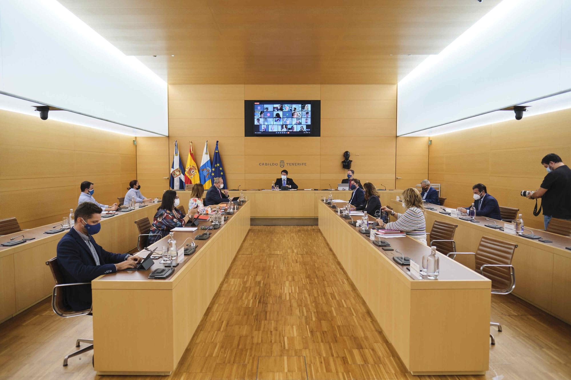 Pleno del Cabildo de Tenerife, 20/09/2021