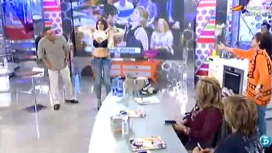 Guerra de sujetadores en Telecinco