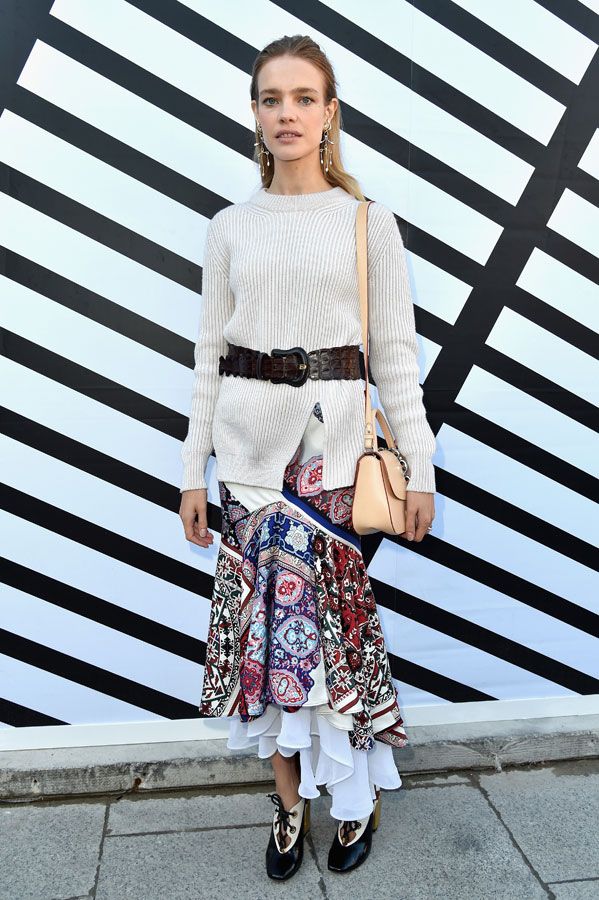Front row Paris Fashion Week: Natalia Vodianova