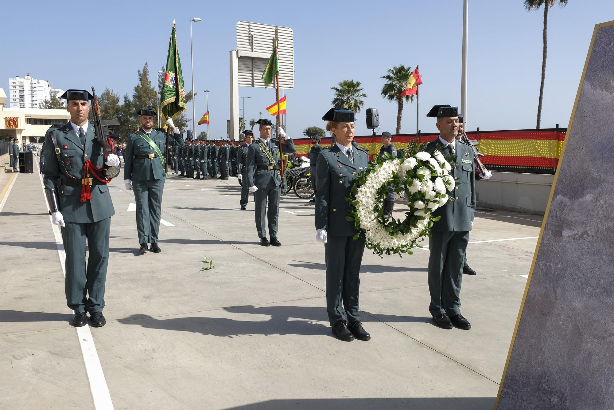 Toma de posesión del coronel jefe de la Comandancia de Guardia Civil