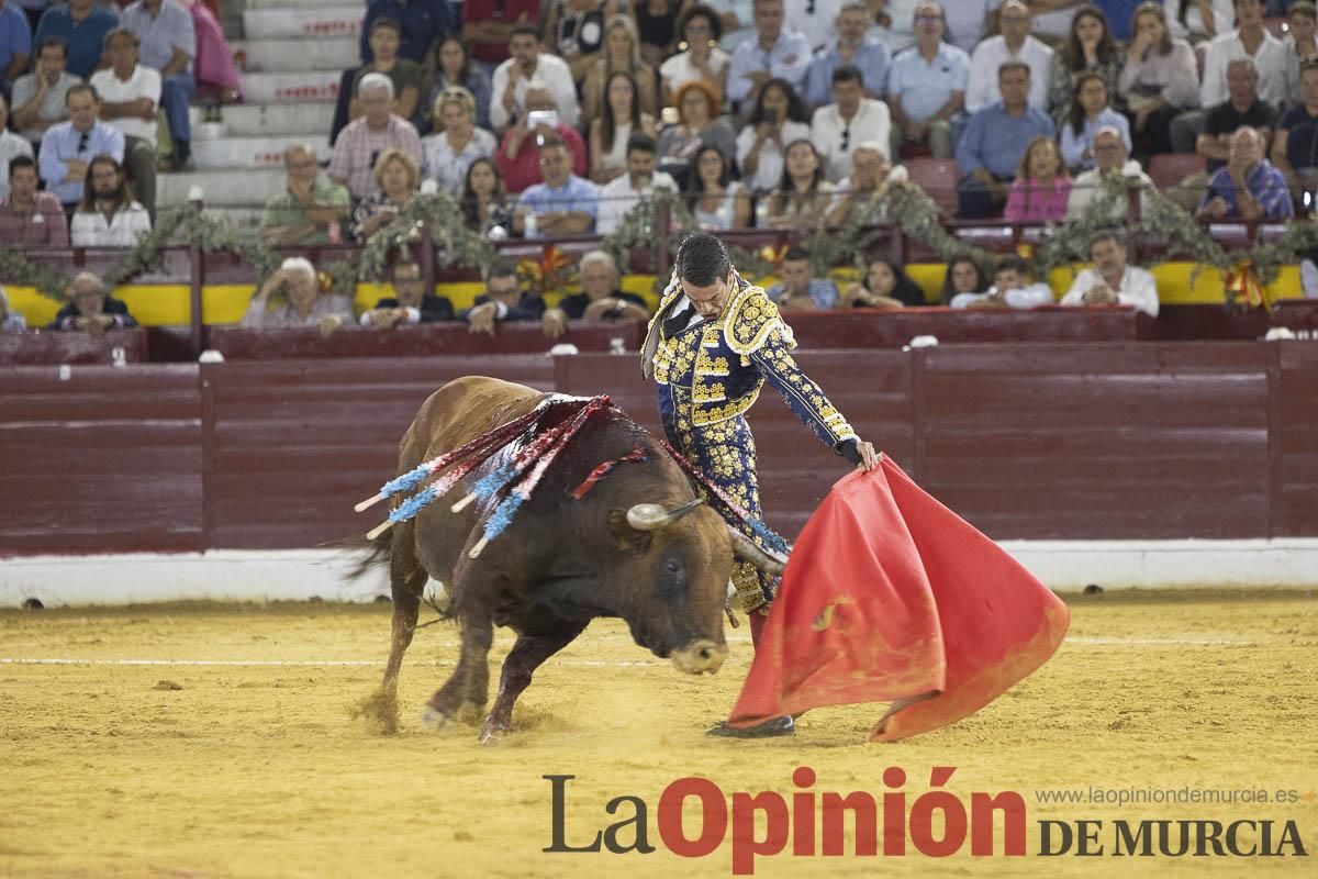 Cuarta corrida en la Feria Taurina de Murcia (Castella, Manzanares y Ureña)