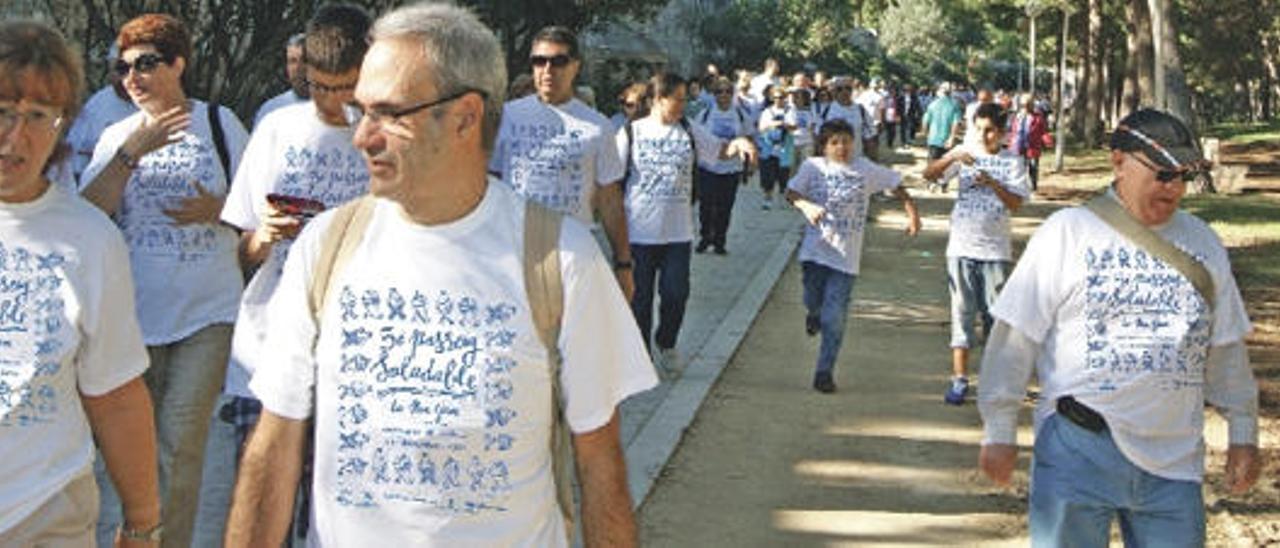 Paseo saludable y solidario