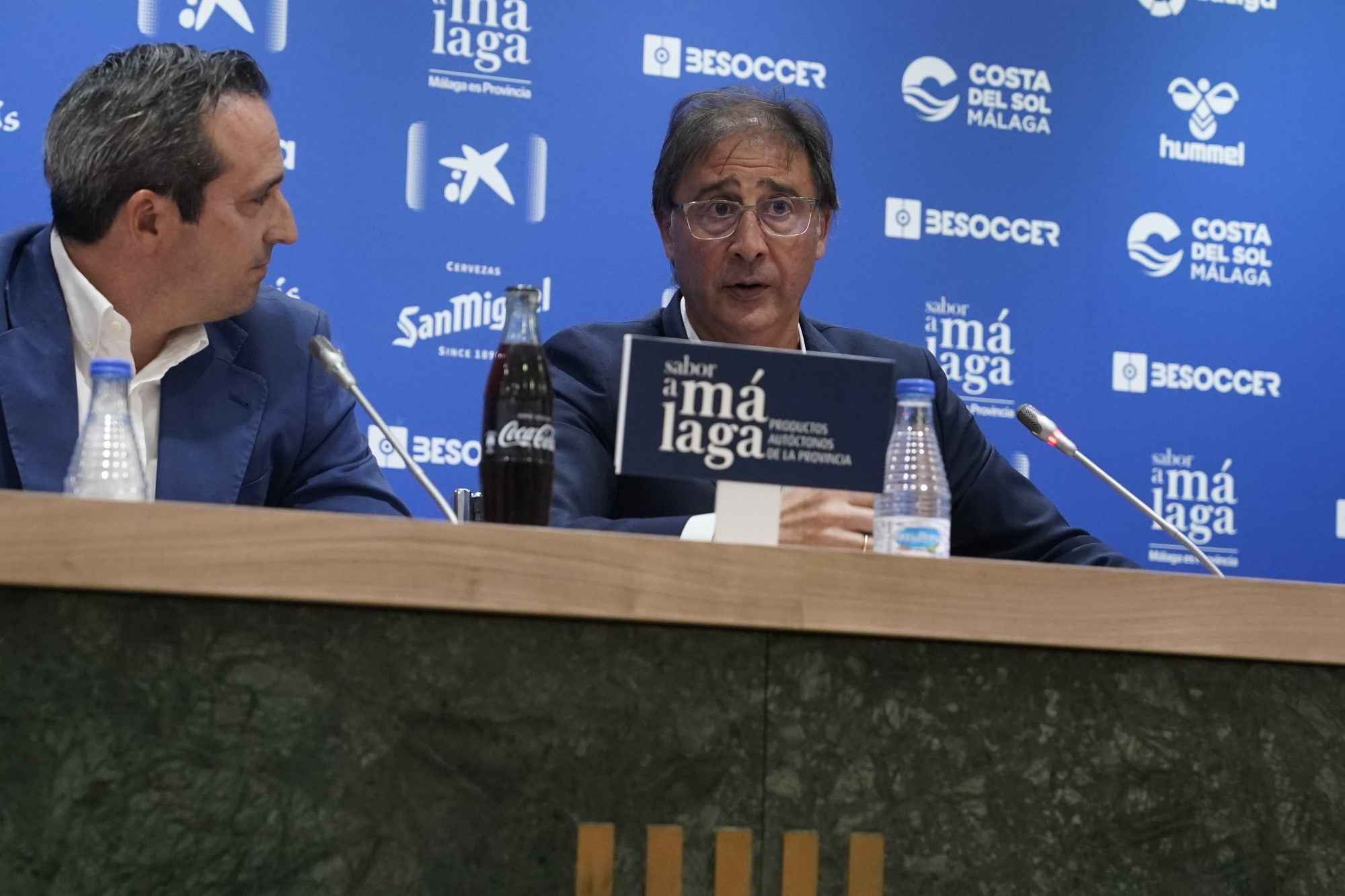 Presentación de Loren Juarros como nuevo director deportivo del Málaga CF