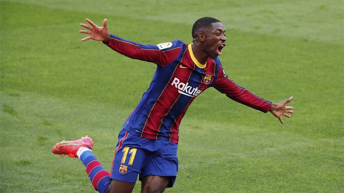 Ousmane Dembélé, más 'enchufado' que nunca