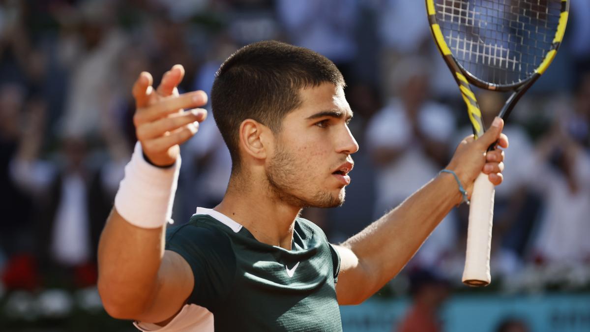 Alcaraz, tras ganar a Djokovic: "He tirado de cabeza".