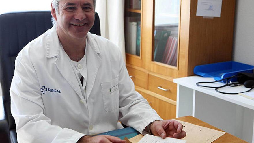 Eduardo Yáñez, ginecólogo y presidente de la Sociedad Gallega de Contracepción.