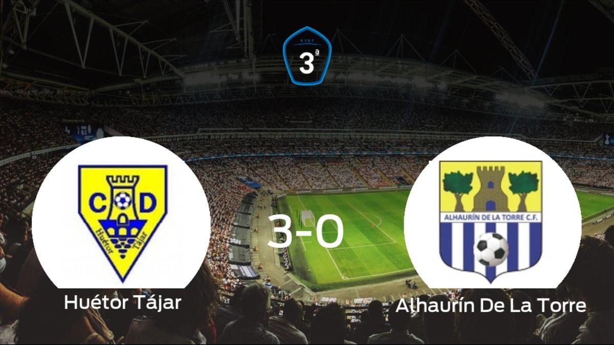 Sólido triunfo para el equipo local: Huétor Tájar 3-0 Alhaurín De La Torre