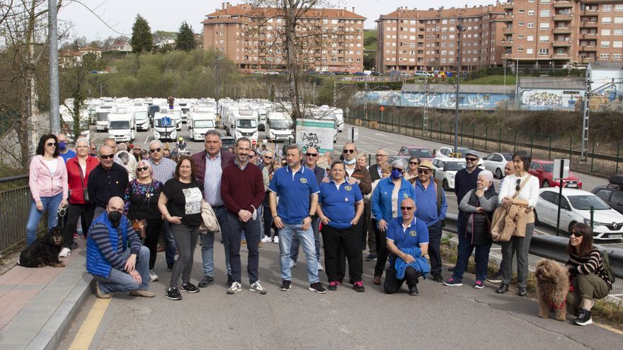 Encuentro autocaravanista en Siero con setenta participantes de Asturias, Galicia, Cantabria y País Vasco