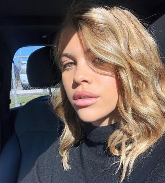 Sofia Riche muestra su melena rubia en Instagram