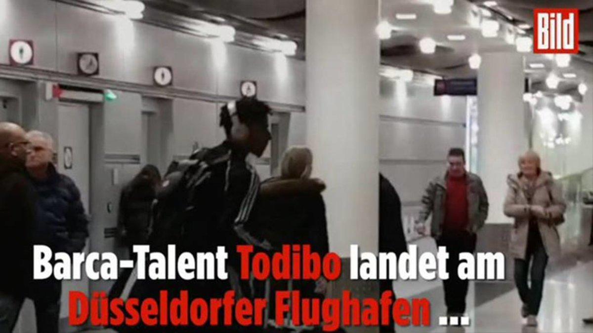 Las imáfgenes en las que se ve a Todibo en Alemania