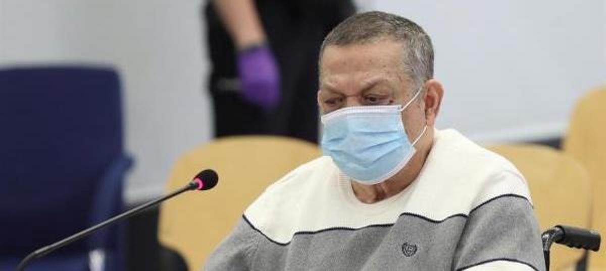 Inocente Montano, durante el juicio.