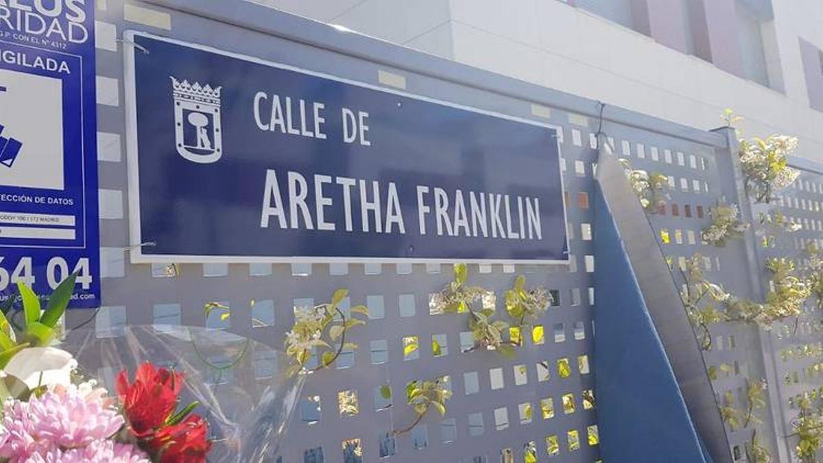 Calle de Aretha Franklin.
