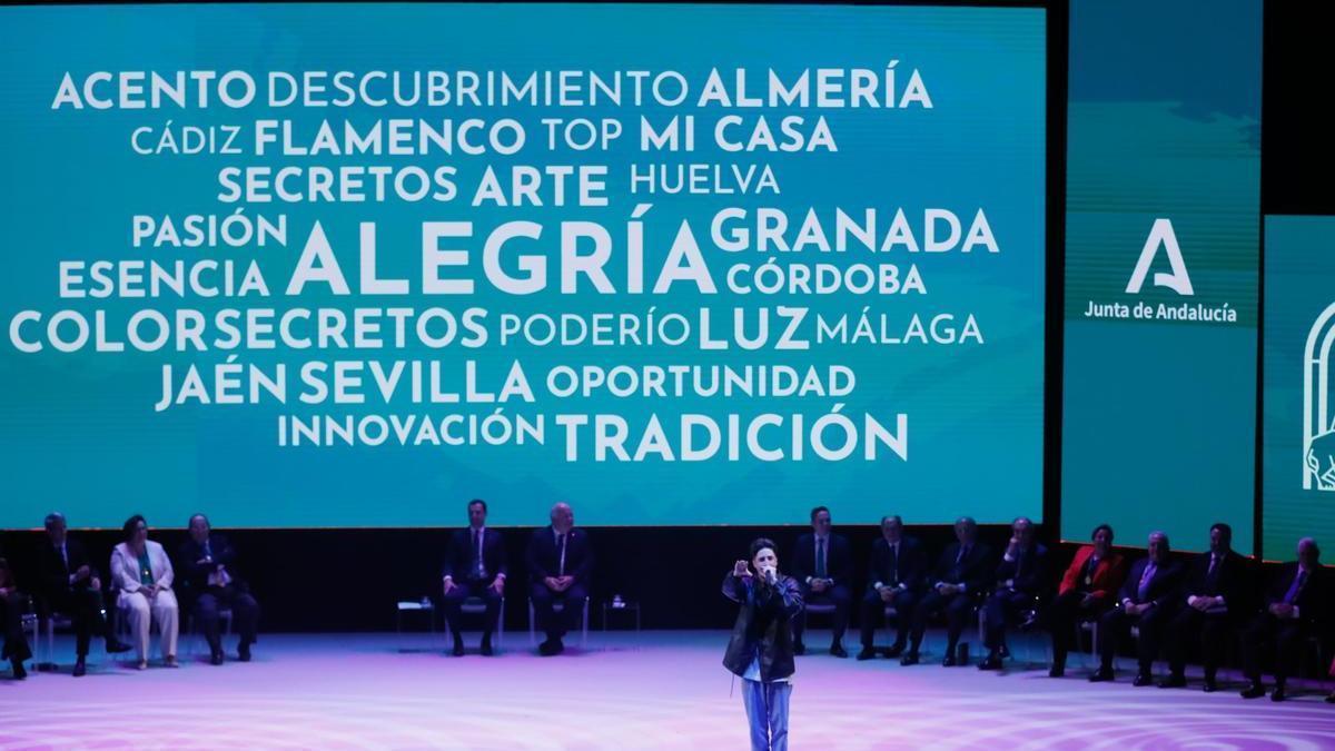 Imagen de la gala del 28-F del pasado año, en la que se entregaron las Medallas de Andalucía de 2023