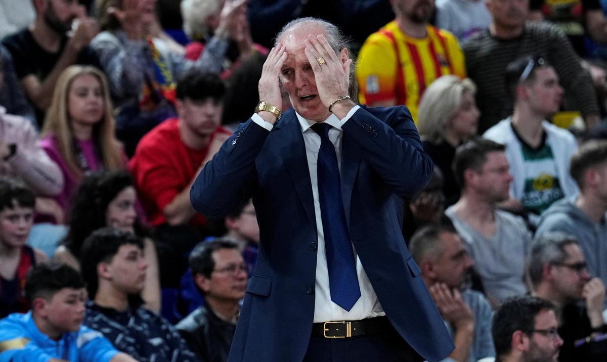 Ivanovic lamentó la mala segunda parte de su equipo en el Palau