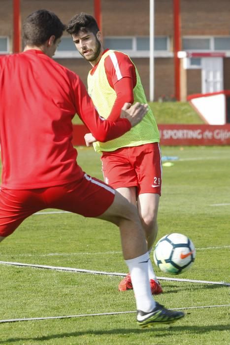 Entrenamiento del Sporting