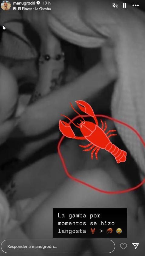 La gamba de Manuel ('La isla de las tentaciones')