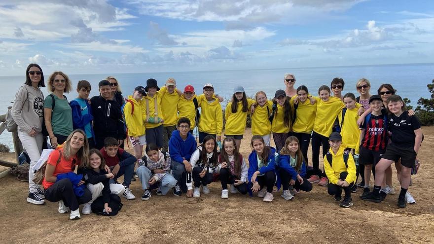 Un grup d’alumnes del col.legi Sant Josep de Navàs d’Erasmus a l’Algarve, a Portugal